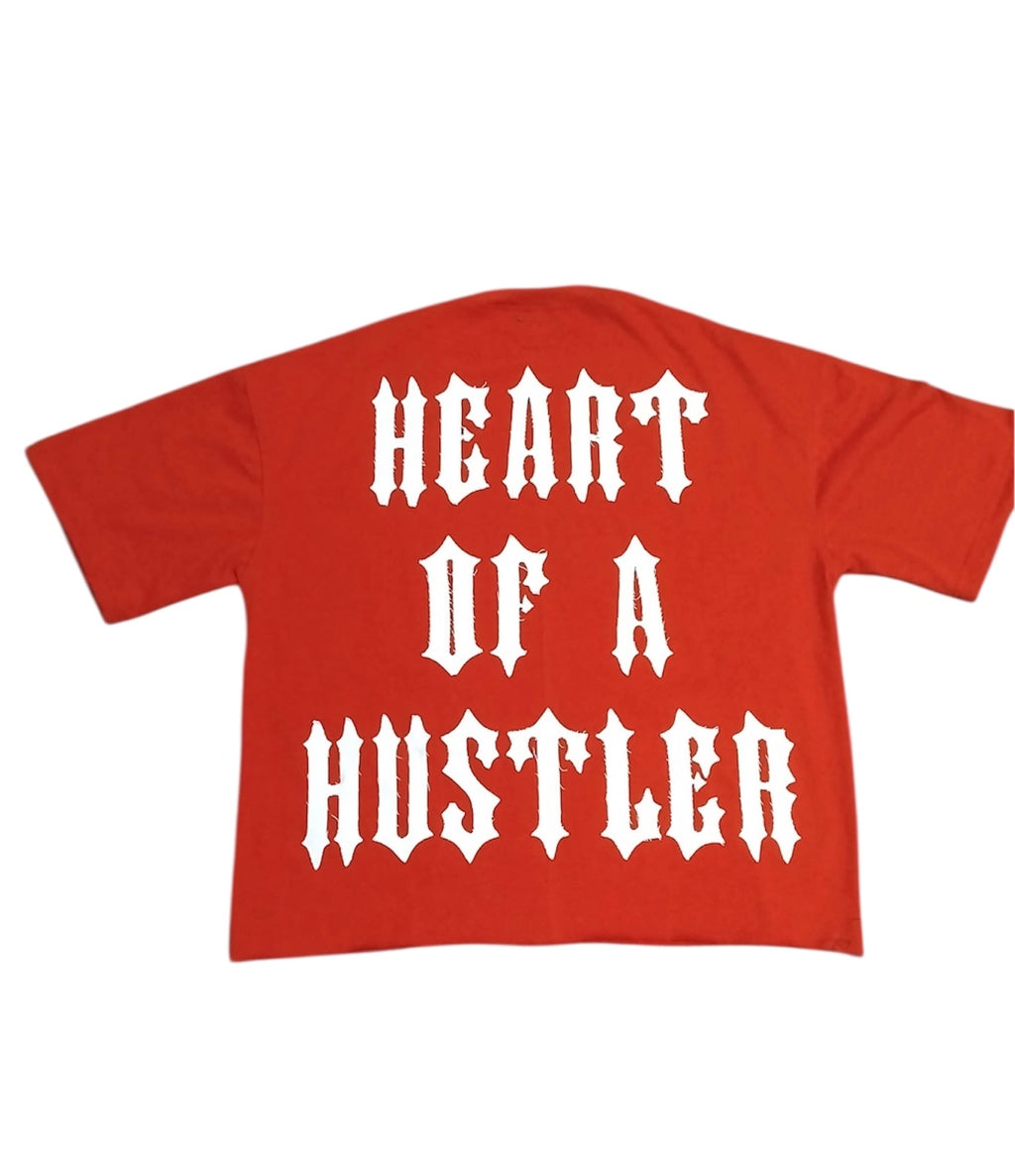 BMI Original Cropped T-Shirt - Red